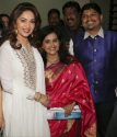 with Madhuri Dixit